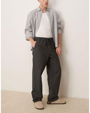 ASOS baggy Pull On Trouser - Blue