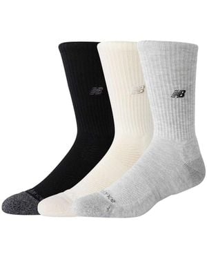 New Balance Active premium crew 3er-pack - Schwarz