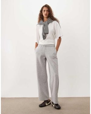 JJ Rebel Co-Ord Wide Leg Joggers - Grey