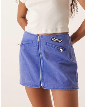 Roxy – chloe kim – minirock - Blau