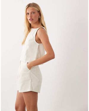 ASOS Denim Swingtop - Naturel