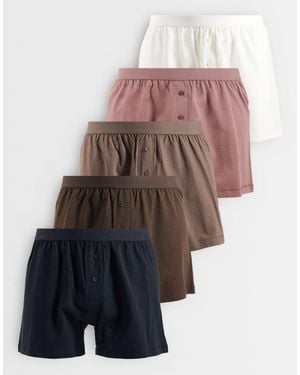ASOS 5 Pack Boxers - Multicolor