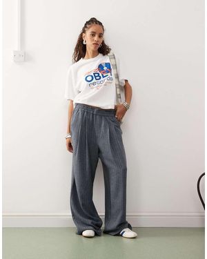 Collusion Ruimvallende Pull-On Broek - Blauw