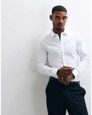 ASOS Royal Oxford Slim Shirt - White