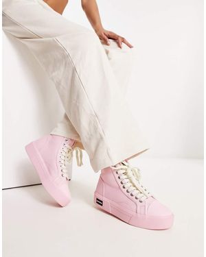 Goodnews Juice High Top Chunky Trainers - Pink