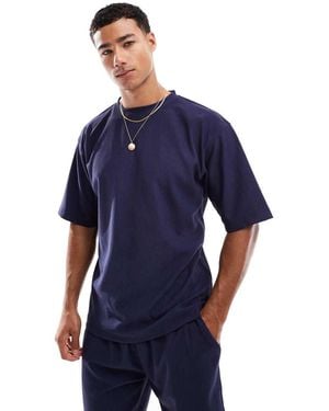 Criminal Damage Tropez T-Shirt - Blue