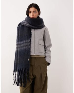 Dickies Écharpe oversize - marine foncé et noir - Gris