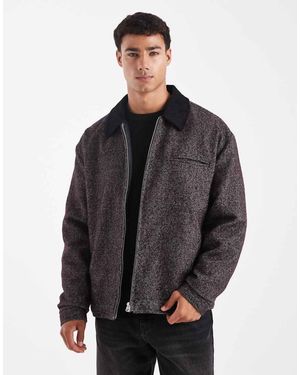 ASOS Harrington Jacket - Grey