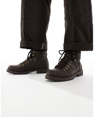 SEQWL – schnürstiefel - Schwarz