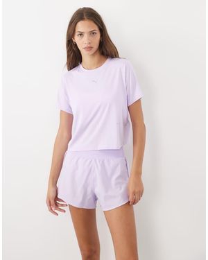 PUMA Brightstride Cloudspun Running Tee - White