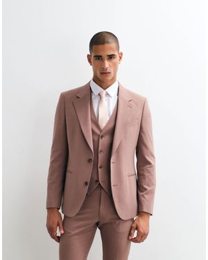ASOS Skinny Suit Blazer - Brown