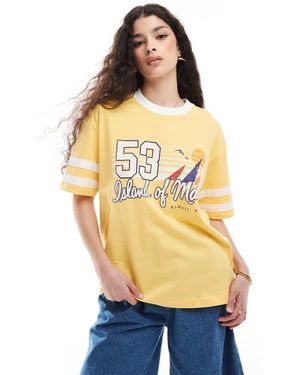 Cotton On The Boxy Graphic Tee - Yellow