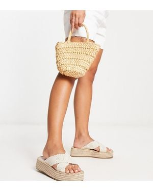 Asos Design Wide Fit Asos Design - Wit