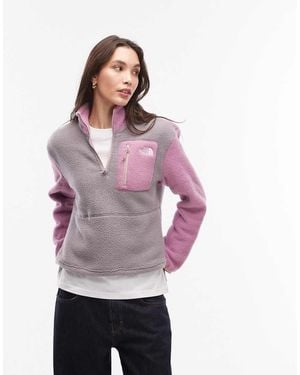 The North Face Yumiori 1/4 Zip Fleece - Purple