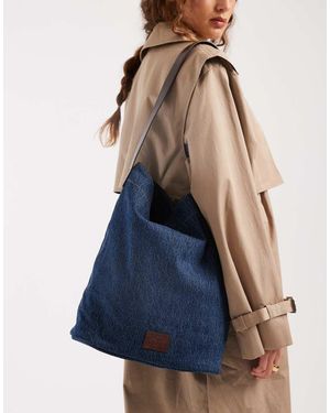 Levi's Bucket Schoudertas Van Denim - Blauw