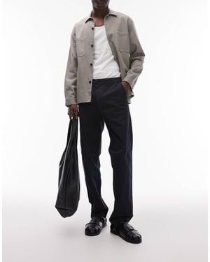 ARKET Pure Cotton Relaxed Chino Pants - Grey