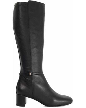 Dune Seoul Knee High Boots - Black