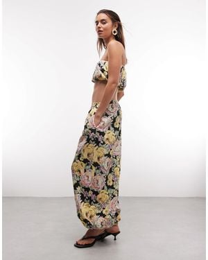 ASOS Linen Look Balloon Pants - White