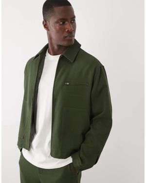 ASOS – elegante blouson-jacke - Grün