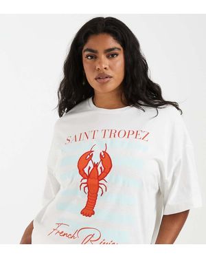 Vero Moda Oversized T-shirt - White