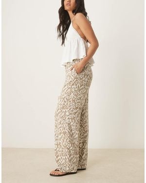 Jdy Wide Leg Trousers - Natural