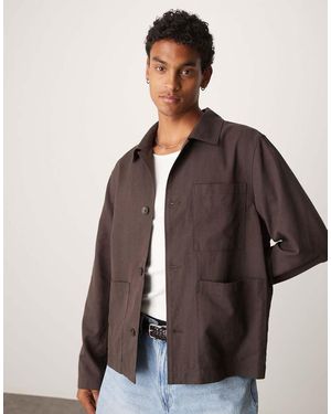 Mango Giacca Comoda Marrone
