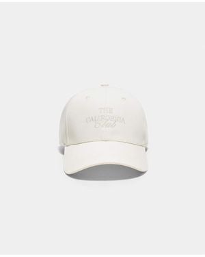 Stradivarius Embroidered Cap - White