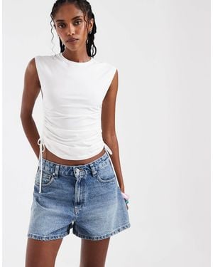 ASOS Longer A-line Shorts - Blue