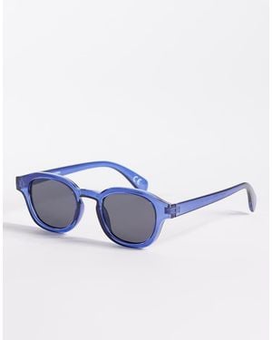 ASOS Round Sunglasses - Blue