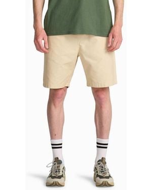 Billabong Larry Linen Elasticated Shorts - Natural