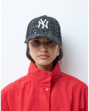 KTZ X Asos Exclusive 9forty Ny Yankees Tweed Cap - Red