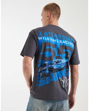 Hollister – kastiges t-shirt - Blau