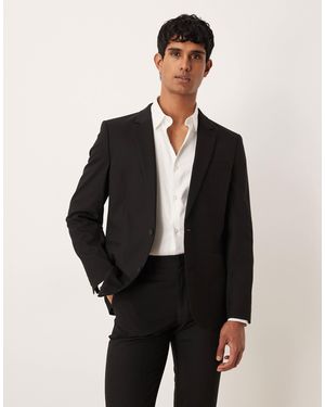 ASOS Slim Suit Jacket - Black