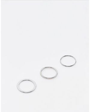 Weekday Rings 3-pack - Natural