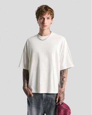 Bershka Short Sleeve T.shirt - White