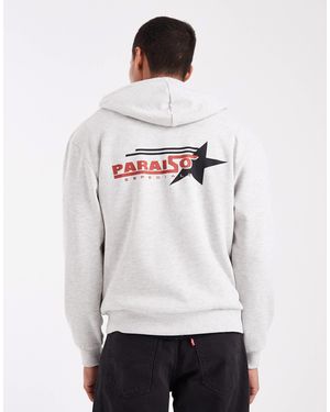 ASOS Hoodie With Sporty Print - White
