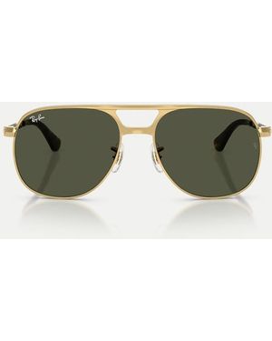 Ray-Ban Bill Max Square Sunglasses With Lens - Green