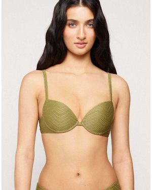 Tezenis Sparkling Bikini Top - Green