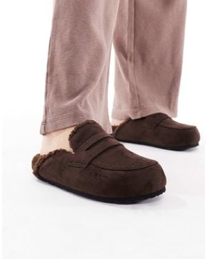 SEQWL Soda Faux Fur Lined Mules - Pink