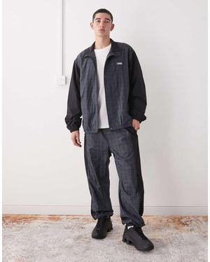 X-Large Logo Colour Block Cuffed Tracksuit Bottoms - Blue