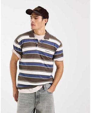 Hollister Short Sleeve Polo - Blue