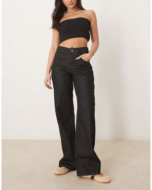 ASOS Jeans Boyfriend Ampi Neri - Nero