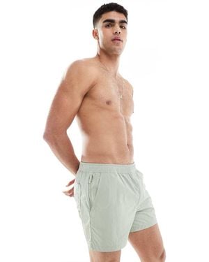 River Island Swim Trunks - White