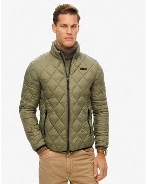 Superdry – fuji lite – jacke - Grün