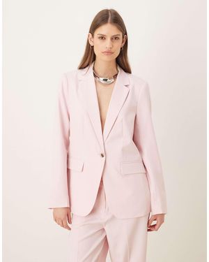 Vila Tailored Blazer Co-ord - Pink