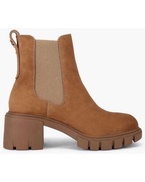 Carvela Kurt Geiger Ignite Chelsea Mid Ankle Boots - Brown