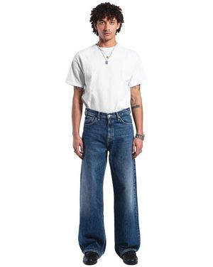 Dr. Denim Cormac Baggy Wide Leg Jeans - Blue