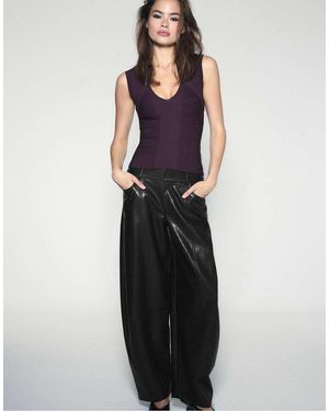 Stradivarius Bandagetop - Blauw