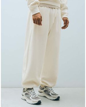 Bershka Volume joggers - White