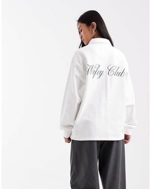 Six Stories – bridal – sweatshirt - Weiß